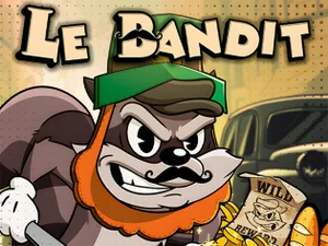 Le Bandit, machine à sous de Hacksaw Gaming sur Lolly Bet